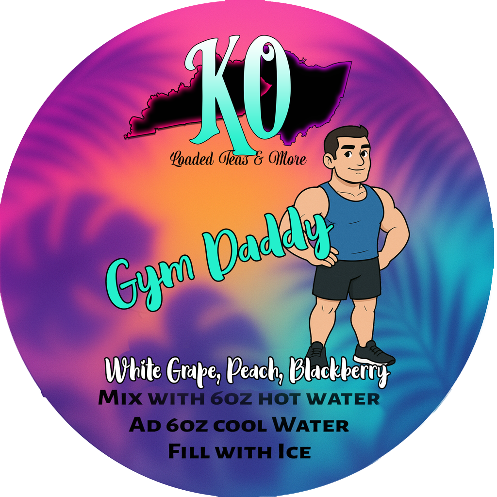Gym Daddy *MAKE AT HOME* Packs - Gym Daddy (White Grape, Peach, Blackberry)