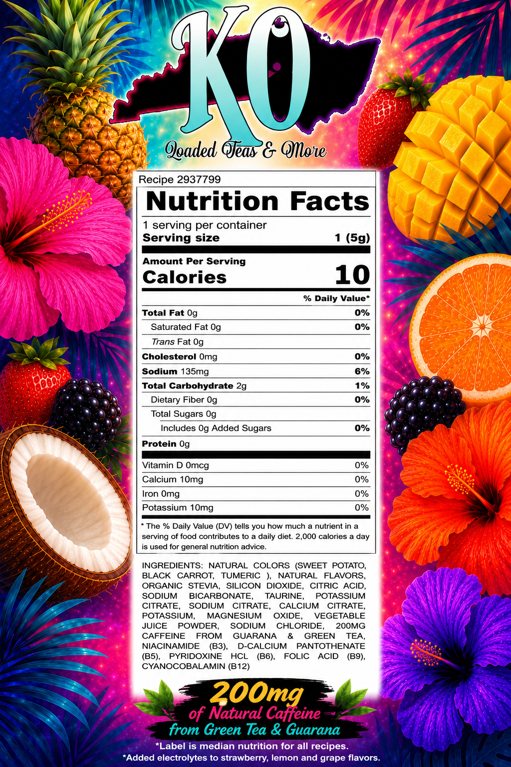 The Brahma *MAKE AT HOME* Packs - The Brahma (Banana, Dragon Fruit, Orange, Pineapple)