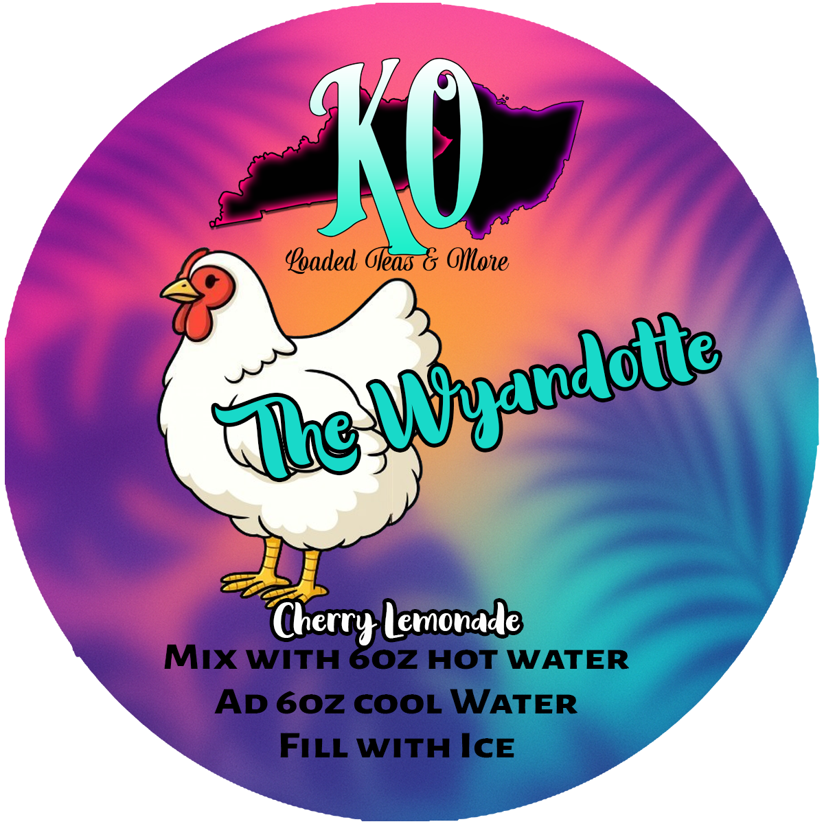 Loaded Tea *MAKE AT HOME* Packs - The Wyandotte (Cherry, Lemonade)