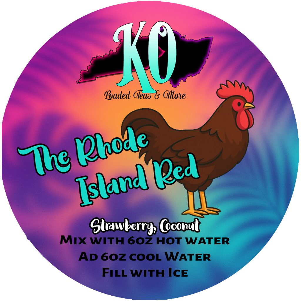 Loaded Tea *MAKE AT HOME* Packs - The Rhode Island (Strawberry, Coconut)